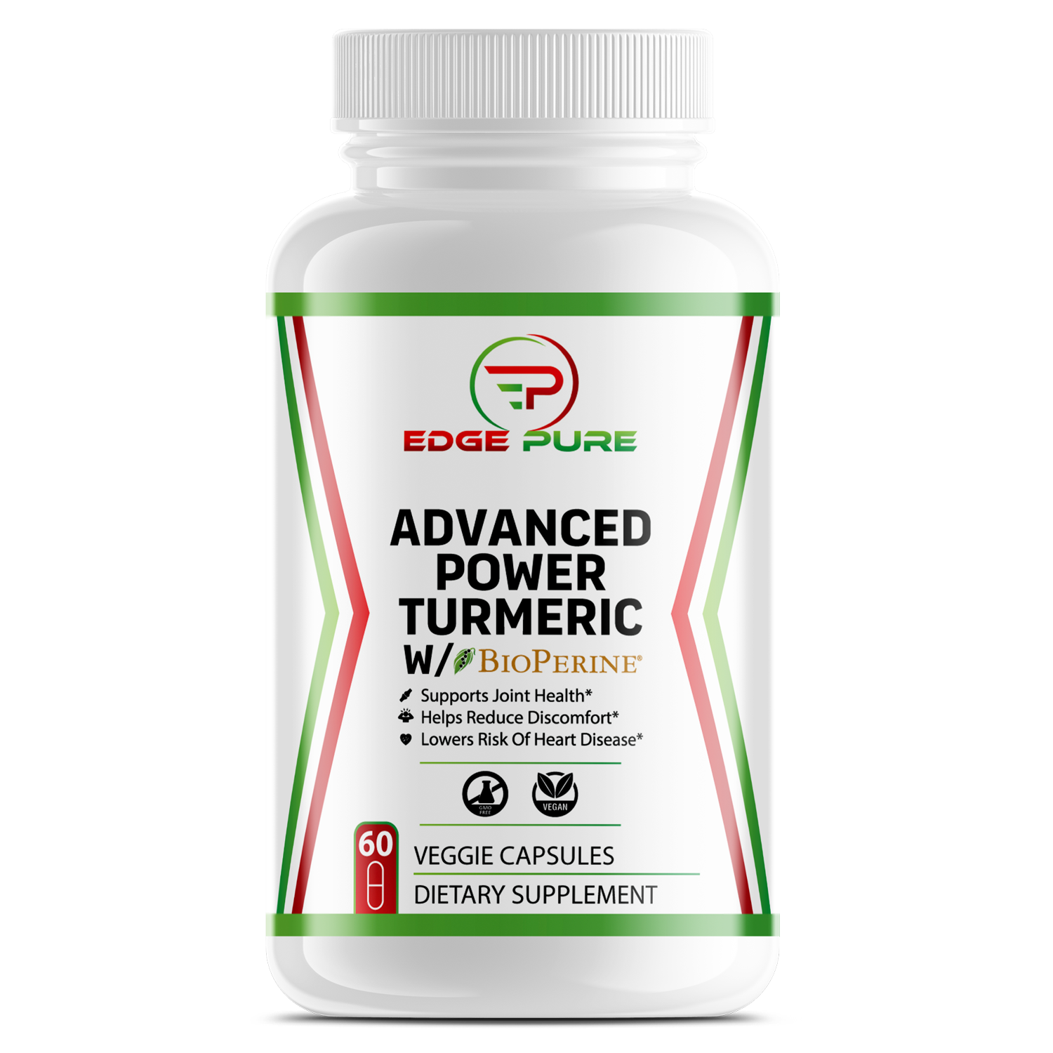 Advanced Power Turmeric w/Bioperine Edge Pure