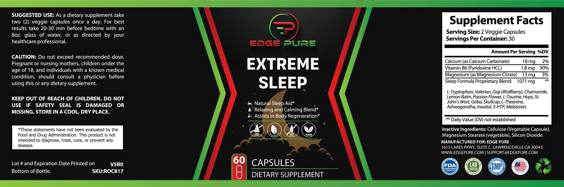 Extreme Sleep Edge Pure