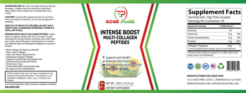 Intense Boost Multi-Collagen Peptides Edge Pure